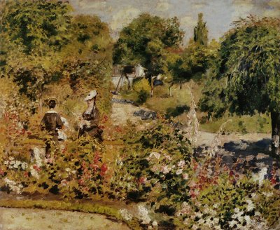 フォントネーの庭園 作： Pierre Auguste Renoir